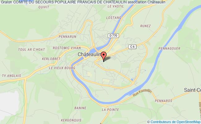COMITE DU SECOURS POPULAIRE FRANCAIS DE CHATEAULIN