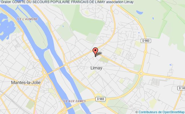 plan association Comite Du Secours Populaire Francais De Limay Limay