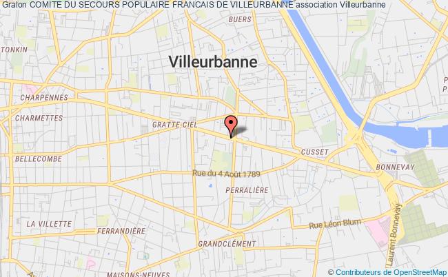 COMITE DU SECOURS POPULAIRE FRANCAIS DE VILLEURBANNE