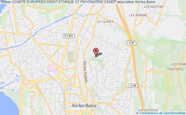 COMITE EUROPEEN DROIT ETHIQUE ET PSYCHIATRIE CEDEP