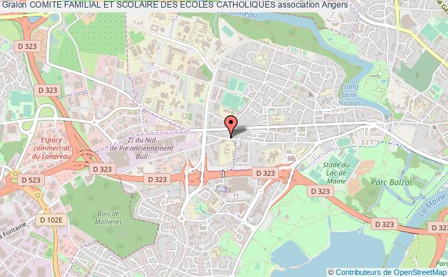 plan association Comite Familial Et Scolaire Des Ecoles Catholiques Angers