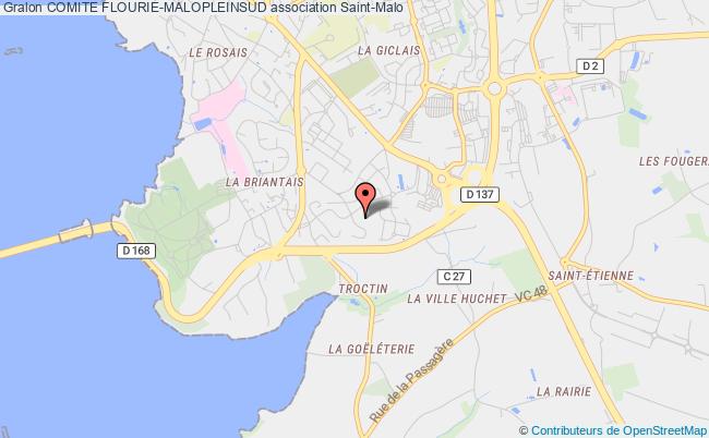 plan association Comite Flourie-malopleinsud Saint-Malo