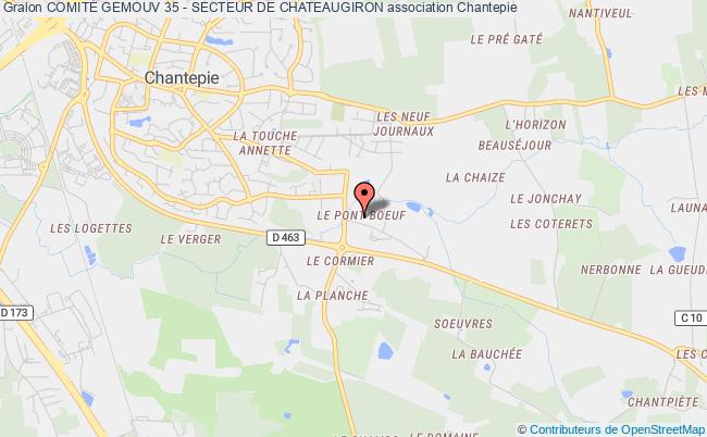 plan association ComitÉ Gemouv 35 - Secteur De Chateaugiron Chantepie