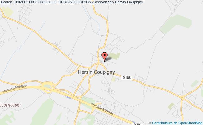 plan association Comite Historique D' Hersin-coupigny Hersin-Coupigny