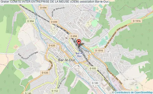 plan association Comite Inter Entreprise De La Meuse (ciem) Bar-le-Duc