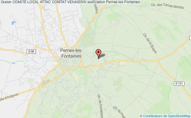 plan association ComitÉ Local Attac Comtat VÉnaissin Pernes-les-Fontaines