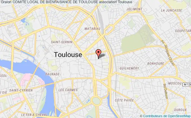 plan association Comite Local De Bienfaisance De Toulouse Toulouse