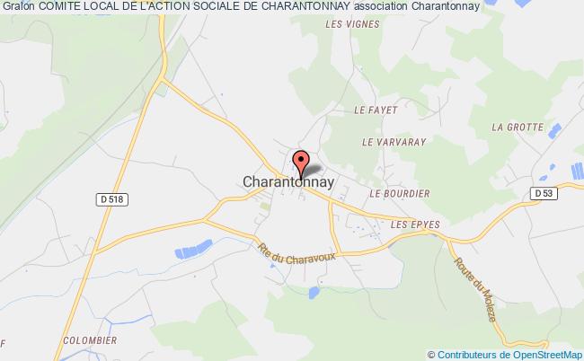 plan association Comite Local De L'action Sociale De Charantonnay Charantonnay