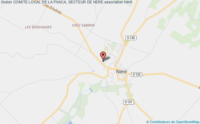 plan association Comite Local De La Fnaca, Secteur De Nere Néré