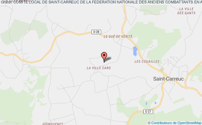 COMITE LOCAL DE SAINT-CARREUC DE LA FEDERATION NATIONALE DES ANCIENS COMBATTANTS EN ALGERIE (FNACA)