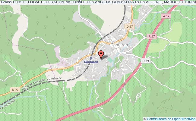 COMITE LOCAL FEDERATION NATIONALE DES ANCIENS COMBATTANTS EN ALGERIE, MAROC ET TUNISIE DE LE LUC EN PROVENCE - GONFARON - PIGNANS