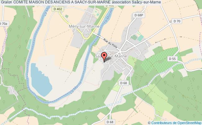 plan association Comite Maison Des Anciens A SaÂcy-sur-marne Saâcy-sur-Marne