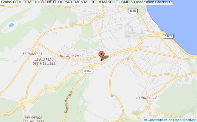 plan association Comite Motocycliste Departemental De La Manche - Cmd 50 Cherbourg-en-Cotentin