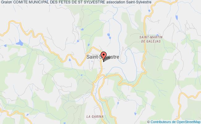plan association Comite Municipal Des Fetes De St Sylvestre Saint-Sylvestre