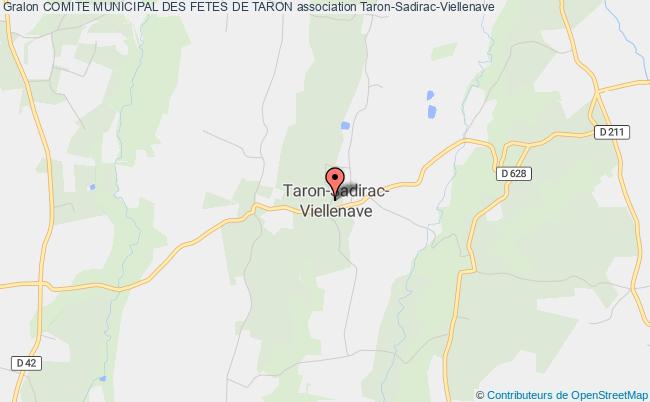 plan association Comite Municipal Des Fetes De Taron Taron