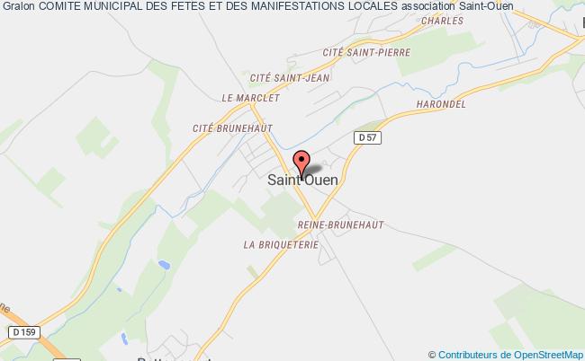 plan association Comite Municipal Des Fetes Et Des Manifestations Locales Saint-Ouen