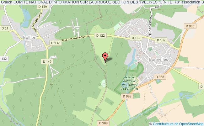 plan association Comite National D'information Sur La Drogue Section Des Yvelines "c.n.i.d. 78" Bonnelles