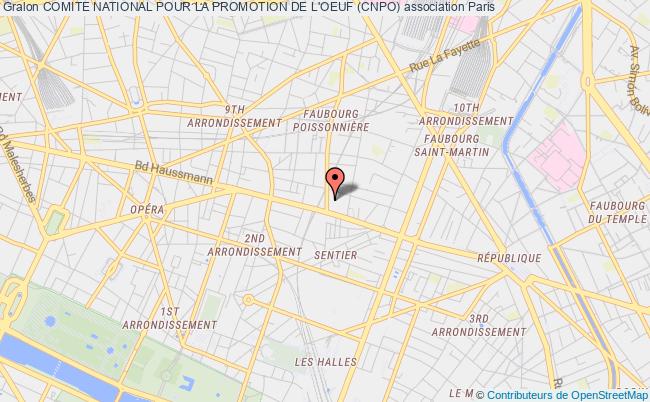 plan association Comite National Pour La Promotion De L'oeuf (cnpo) Paris