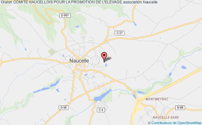 plan association Comite Naucellois Pour La Promotion De L'elevage Naucelle