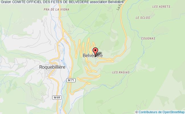 COMITE OFFICIEL DES FETES DE BELVEDERE