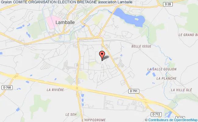 plan association Comite Organisation Election Bretagne Lamballe-Armor