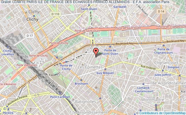 COMITE PARIS ILE DE FRANCE DES ECHANGES FRANCO ALLEMANDS - E.F.A.