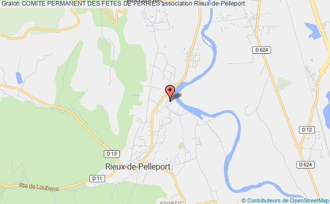 plan association Comite Permanent Des Fetes De Ferries Rieux-de-Pelleport