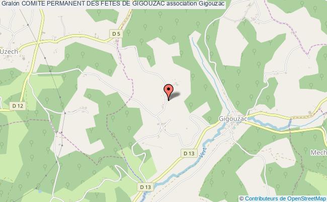 Comite permanent des fetes de gigouzac association La commune Gigouzac