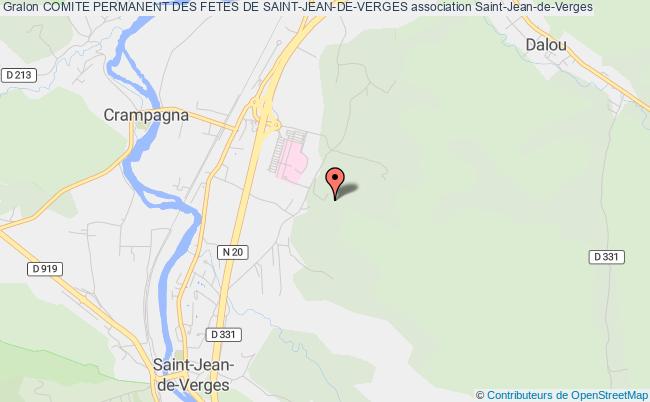 plan association Comite Permanent Des Fetes De Saint-jean-de-verges Saint-Jean-de-Verges