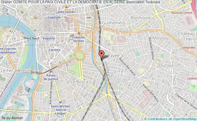 plan association Comite Pour La Paix Civile Et La Democratie En Algerie Toulouse