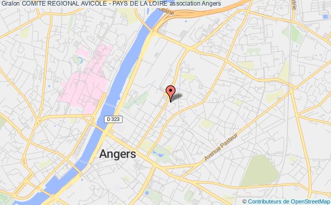 plan association Comite Regional Avicole - Pays De La Loire Angers