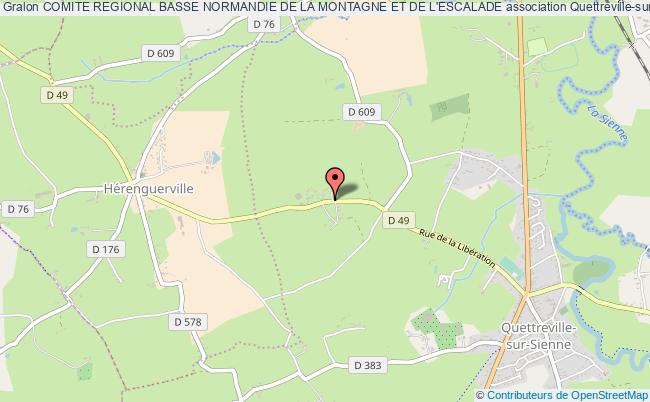 plan association Comite Regional Basse Normandie De La Montagne Et De L'escalade Quettreville-sur-Sienne