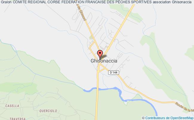 plan association Comite Regional Corse Federation Francaise Des PÊches Sportives Ghisonaccia
