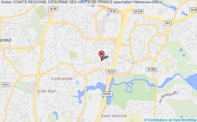 plan association Comite Regional D'escrime Des Hauts-de-france 