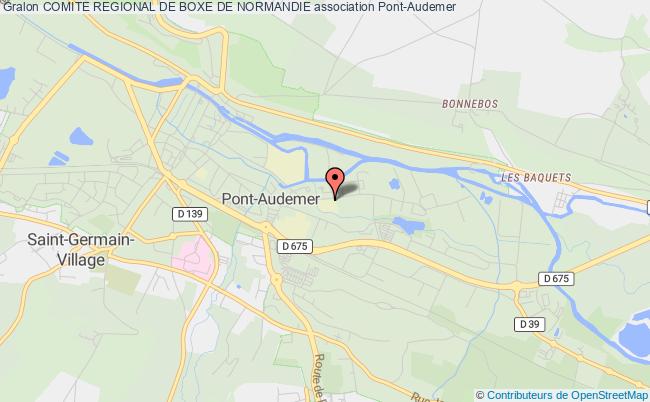 plan association Comite Regional De Boxe De Normandie Pont-Audemer