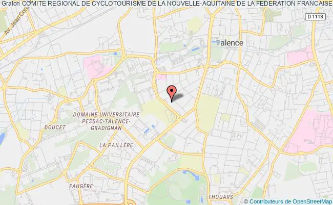 COMITE REGIONAL DE CYCLOTOURISME DE LA NOUVELLE-AQUITAINE DE LA FEDERATION FRANCAISE DE CYCLOTOURISME
