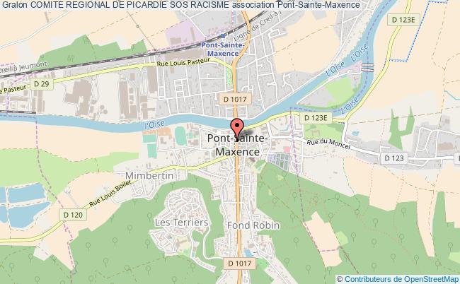 plan association Comite Regional De Picardie Sos Racisme Pont-Sainte-Maxence