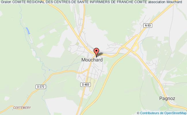 plan association Comite Regional Des Centres De Sante Infirmiers De Franche Comte Mouchard