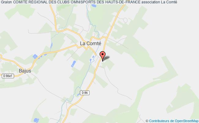 plan association Comite RÉgional Des Clubs Omnisports Des Hauts-de-france Comté