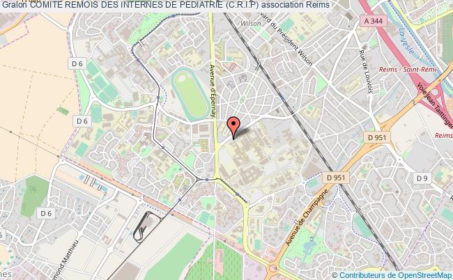 plan association Comite Remois Des Internes De Pediatrie (c.r.i.p) Reims