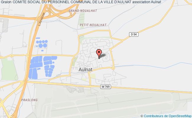 plan association Comite Social Du Personnel Communal De La Ville D'aulnat Aulnat