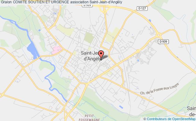 plan association Comite Soutien Et Urgence Saint-Jean-d'Angély