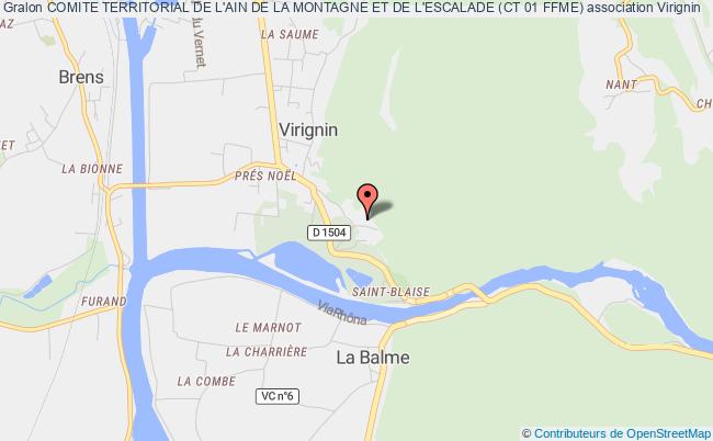 COMITE TERRITORIAL DE L'AIN DE LA MONTAGNE ET DE L'ESCALADE (CT 01 FFME)