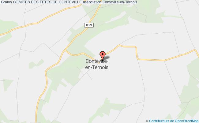 plan association Comites Des Fetes De Conteville Conteville-en-Ternois