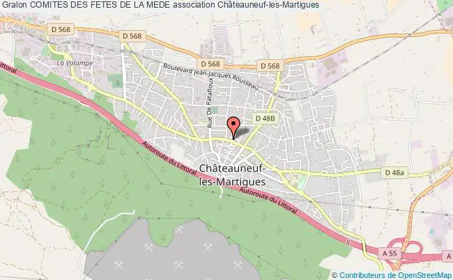 plan association Comites Des Fetes De La Mede Châteauneuf-les-Martigues