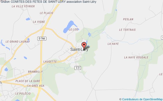 plan association Comites Des Fetes De Saint Lery Saint-Léry