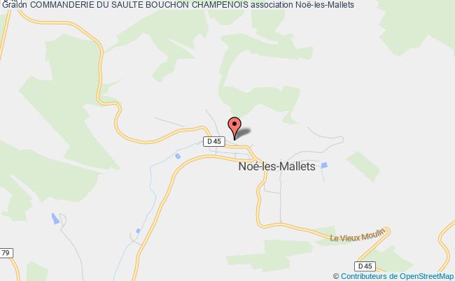 plan association Commanderie Du Saulte Bouchon Champenois Noë-les-Mallets