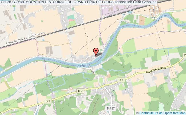 plan association Commemoration Historique Du Grand Prix De Tours Saint-Genouph