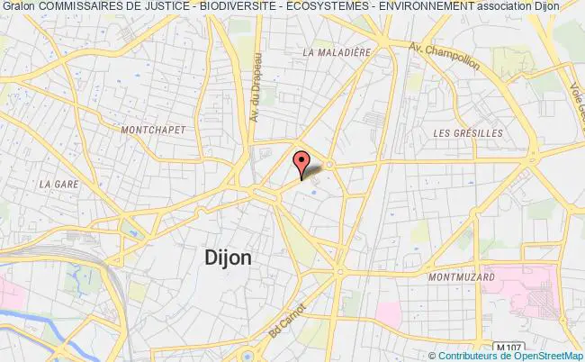 plan association Commissaires De Justice - Biodiversite - Ecosystemes - Environnement Dijon
