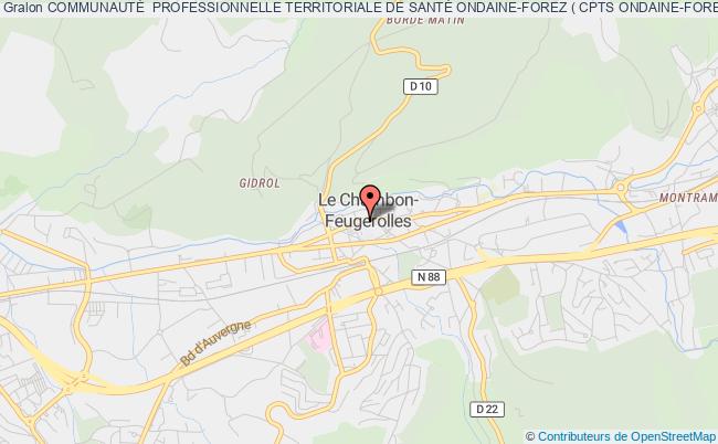 COMMUNAUTÉ  PROFESSIONNELLE TERRITORIALE DE SANTÉ ONDAINE-FOREZ ( CPTS ONDAINE-FOREZ )